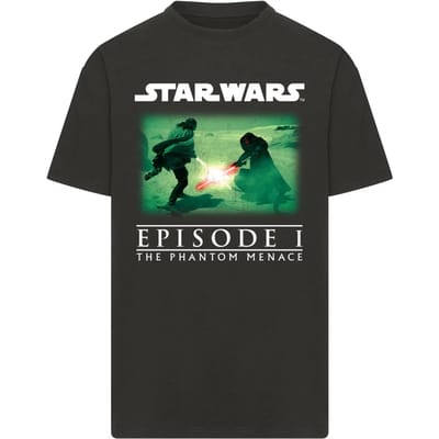 T-shirt Merchcode Star Wars Quaigon vs Darth Maul