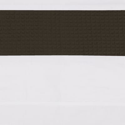 BINK Bedding Wieglaken Wafel (Pique) Choco 75 x 100 cm