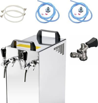 Complete set - Biertap - Kontakt 40/K 2-kraans, 50 liter/u - met Fustkoppeling Type D - Beertender, Thuistap, Bierkoeler