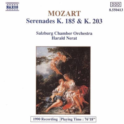 Salzburg Chamber Orchestra, Harald Nerat - Mozart: Serenades K.185 & K.203 (CD)