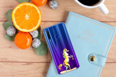 Honor 20 Lite Telefoonhoesje met Naam Horse Color