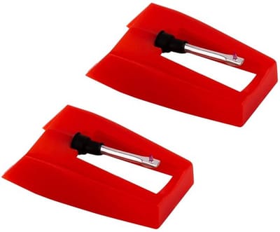 Allecto - Draaitafel Naald - Vervangende Stylus - voor Vinyl - Rood
