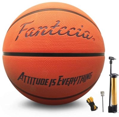 Basketbal Maat 7 van Rubber met Pomp - Voor Jongeren en Ideaal voor Binnen & Buiten