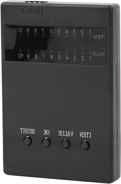 Programmeerkaart voor Brushless ESC van 1/10 RC Auto - Instellingen en Configuratie Maken