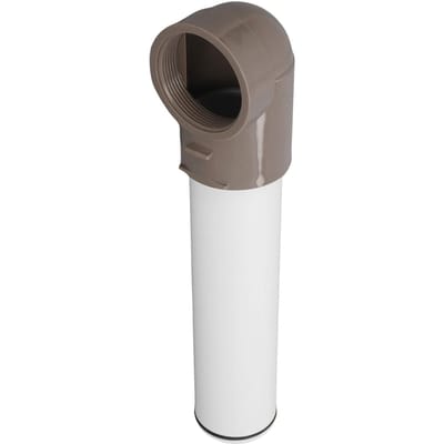 Ensemble Coude de Sortie Adapté pour Filtre DE4820 avec Joint Torique DEX4820EA Pièce de Rechange pour Piscine Spa white