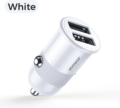 Auto oplader met 2 USB poorten - 3.1A - Snellader - Geschikt voor iPhone/ Samsung/ Huawei/ Oppo/ Xiaomi - Autolader adapter