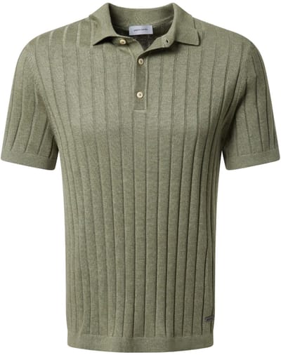 Pierre Cardin jersey polo olijfgroen