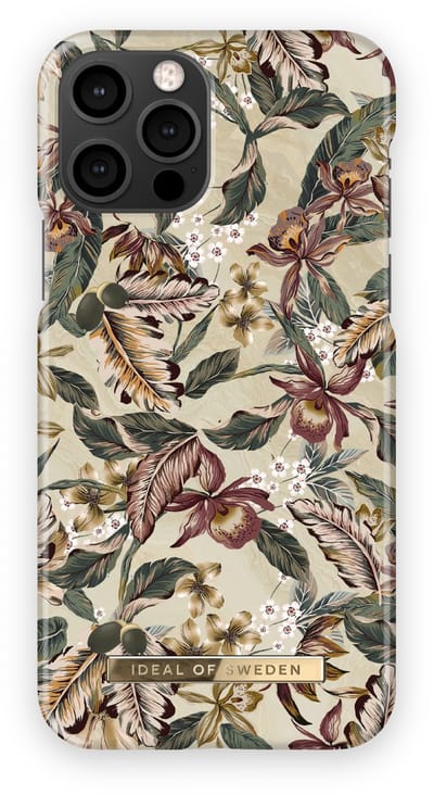 ideal of sweden fashion case geschikt voor Apple iphone 12/12 pro botanical forest