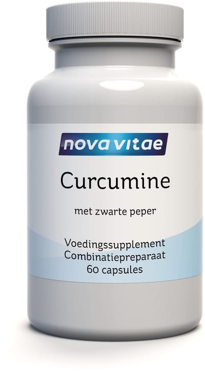 Nova Vitae - Curcumine - met zwarte peperextract - 60 capsules