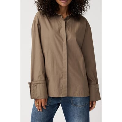 Alchemist Isabelle Blouse Khaki Größe: 36 | Business hemden Outlet | Damen | Braun