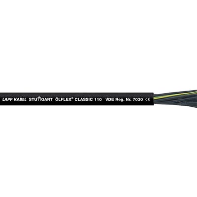 Olflex Classic 110 Besturingskabel 5G0.75 Zwart - 1119873 [20 Meters]