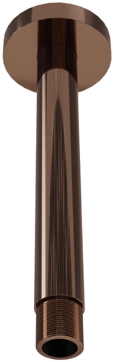 FugaFlow Eccelente Sobrado Plafondarm - rond - 20cm - Geborsteld koper PVD (Koper)