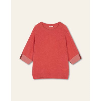 Oilily Kayu Gebreide Top- maatL Hot Roze