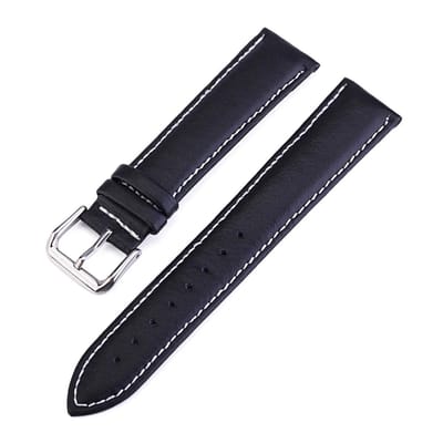Dailygoods- Horlogeband Roestvrij Staal 20 cm - Universele Horlogeband - Multi Size 12/14/16/18/19/20/22mm - Naaldgesp - Damesaccessoires - Compatibel met Smartwatch - Horlogebandje