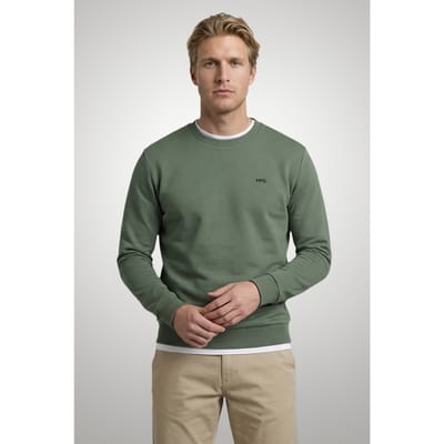 McGregor Mcg Logo Crew Light Olive Maat: L | Sweaters Outlet | Heren | Groen
