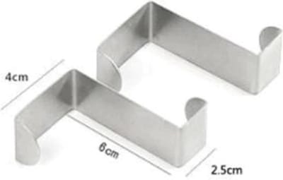Set van 2 deurhaken - Ophanghaken voor binnendeuren/keukenkastjes/etc