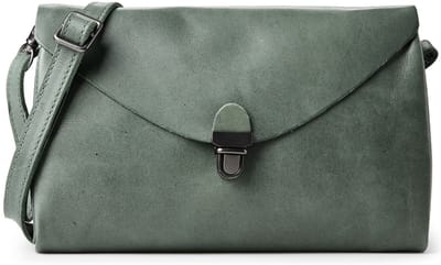 Harold's Fold Schoudertas Leer 20 cm - Dames - lindgruen