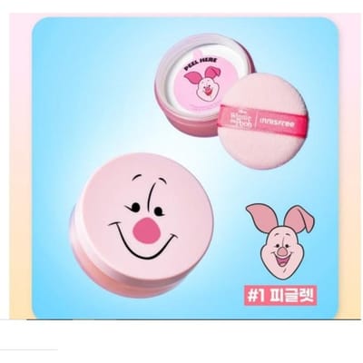 Innisfree No Sebum Mineraal Poeder Winnie the Pooh 5gr (3 opties) AUTHENTIEKE WINKEL