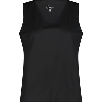 Vrouwelijke stretch jersey mouwloze top CMP