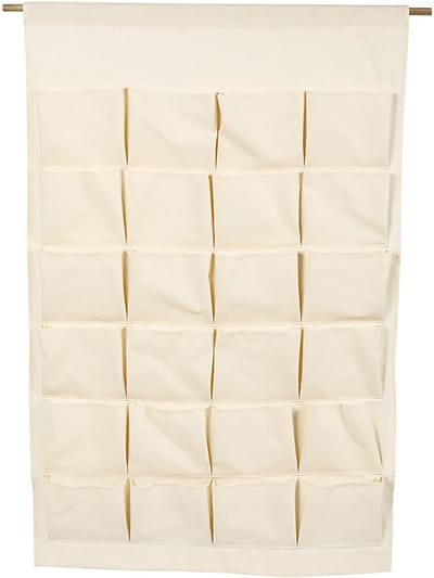 Creativ Company Hangende Organizer 60x93 cm Naturel 24 vakken