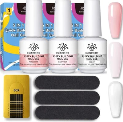 Born Pretty - Biab - Builder in a bottle - Builder gel - Biab nagellak - Biab set - The gel bottle biab - Biab nagel builder - Gel in a bottle - Biab starter pakket - Biab gel