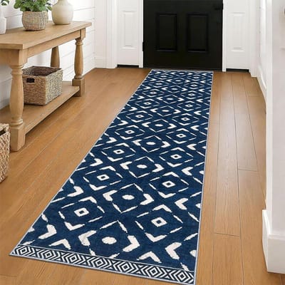 Loper voor Hal Tapijt Antislip Vloermatten Zachte Machinewasbare Tapijten Geometrisch Boheems Gang Huisdecoratie Tapijten 50x160cm