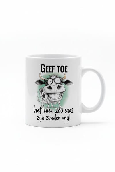 Nevolis® | Koffiemok 330ml met Uniek Design | Ontwerp Jouw Eigen Mok | Handgemaakt Cadeau voor Koffieliefhebbers | Gepersonaliseerd op Aanvraag | Enkel of Grote Bestelling