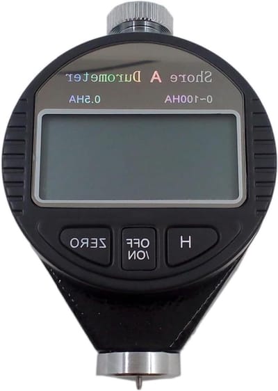 Digitale Hardheidsmeter - Durometer Tester - Materiaal Testen - Modellen A C D - 0-100 H - Zwart