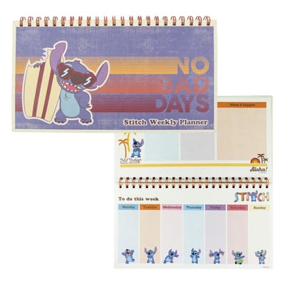 Disney Stitch Weekplanner - No bad days