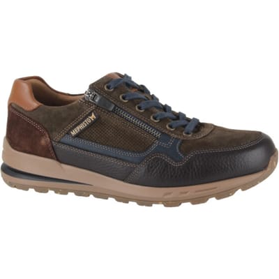 Mephisto BRADLEY OR. - CasualHeren sneakersHeren veterschoenVrije tijdsschoenen - Kleur: Bruin - Maat: 43.5