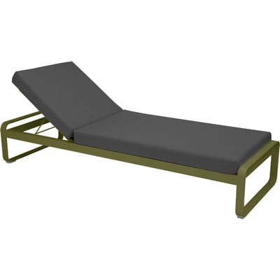 Fermob BELLEVIE Komfort - Ligbed - D3 Pesto - A3 grafietgrijs