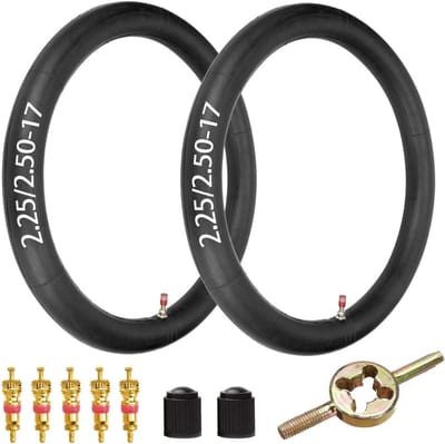 Binnenband Motorfiets - Reserveband Scooter - Veilig Rijden - Duurzaam Rubber - 17 Inch Velg