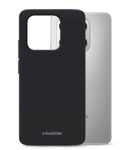 Mobilize Hoesje geschikt voor Honor 400 Smart Telefoonhoesje Flexibel TPU | Mobilize Rubber Gelly Backcover | 400 Smart Case | Back Cover - Zwart