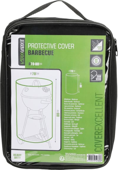 Pro Garden Afdekhoes voor Barbecue - Zware kwaliteit - Waterdicht - 70 x 80 cm-Zwart