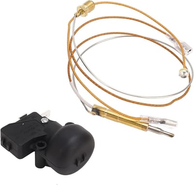 Terrasverwarmer Sensor - Veiligheidsschakelaar - Buitenverwarming - Automatische kantelsensor - 10 x 9 x 3 cm - Zwart