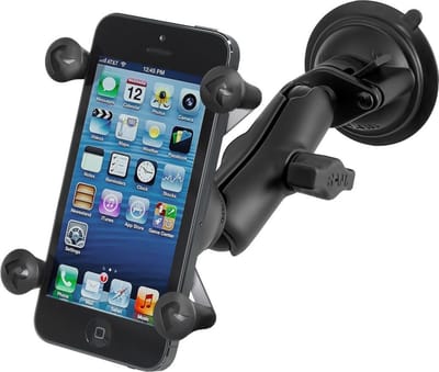 RAM Mount RAM-B-166-UN7 houder Mobiele telefoon/Smartphone Zwart Passieve houder