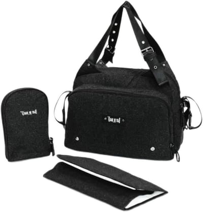 Baby Luiertas - Baby tas - Baby verzorging - Innovatief functioneel ontwerp - 30 x 22 x 42 cm - Zwart