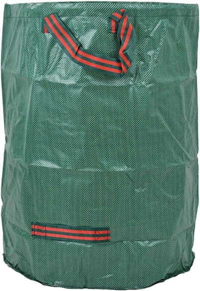 Bladopvangzak Grote Capaciteit - Tuinafvalzak Vuilniszak - Tuin Opruimen - Versterkte Handgrepen - 86 x 86 cm - Groen