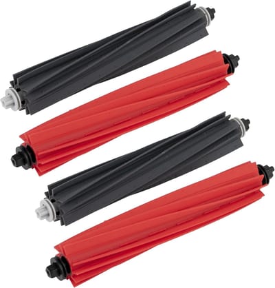 Rolborstels, Geschikt voor Roborock S8 Pro Ultra / Q5 Pro / Q5 Pro+ / Q8 Max/ Q8 Max+, dubbele rolborstels, rubberen reserveonderdelen, 2 sets rolborstel, 2 sets rolborstel, 2 sets