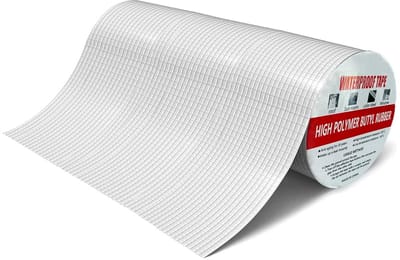 Waterdichte Butyl Reparatietape Aluminiumfolie 5m x 30cm Dak & Goot Lek Reparatie Tape