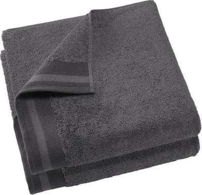 De Witte Lietaer handdoek Excellence 50x100 dark grey