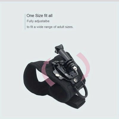 Dragonne pour Gopro Hero 12 11 10 9 8 7 6 5 4, accessoires de caméra, support de ceinture à 360 degrés pour Go Pro YI 4K EKEN H9R SJ4000 AKASO