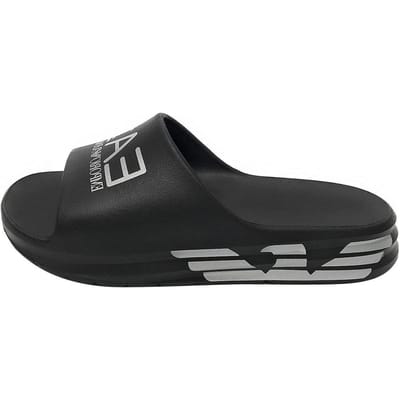 Emporio Armani EA7 Sandales à Enfiler Bout Rond Homme sandales Noir XBP008XK337N763 41 black