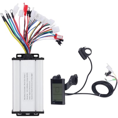 48V 64V 600W Contrôleur à Onde Sinusoïdale Ensemble Panneau LCD S830 Contrôleur de Moteur Brushless pour Scooter Électrique white