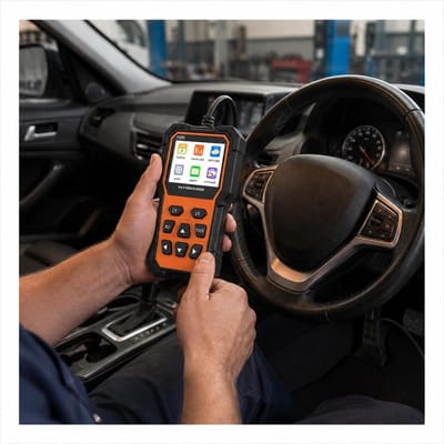 OBD2 Autodiagnose Scanner - Codelezer Motorstoringslampje - Voertuigonderhoud - Snelle en Nauwkeurige Diagnose - 1 Kilogram - Zwart
