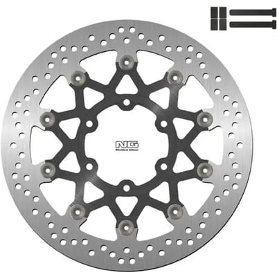 Vlotterende remschijfset voor motorfiets en schroeven NG Brake Disc 1642GK32