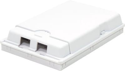 LOGILINK LWL-aansluitdoos FB1001, 2-poorts, opbouw, wit
