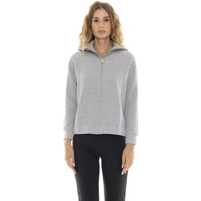 Sweaters Leone 1947 Woman Bonded High Collar Relaxed
