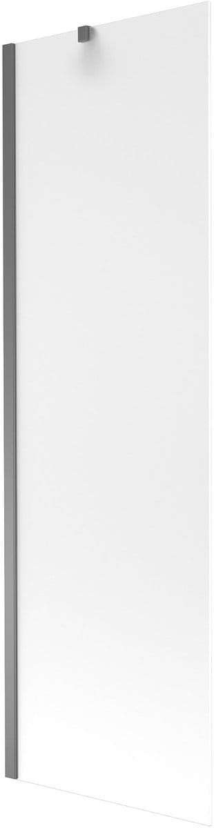 Mexen Next badwandscherm 1-delig 60 x 150 , mat glas, gun metal - 895-060-000-00-30-95