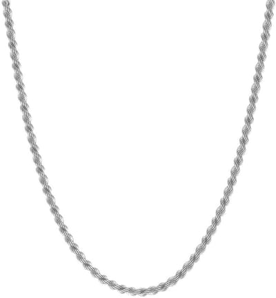 STEEL & BARNETT - Ketting Heren - Helix - Zilver - Verstelbaar